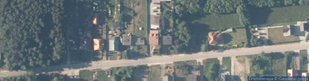 Zdjęcie satelitarne Świętokrzyska ul.