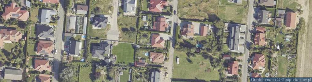 Zdjęcie satelitarne św. Huberta ul.