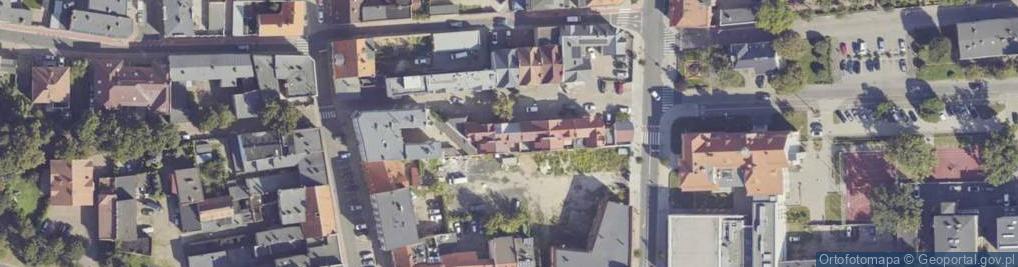Zdjęcie satelitarne Świętokrzyska ul.