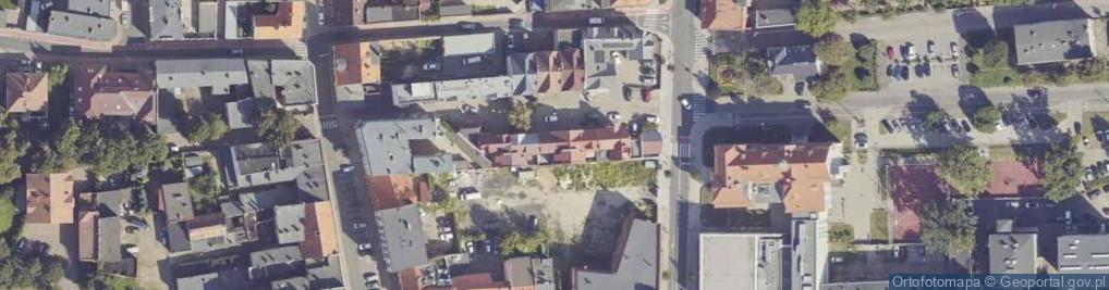 Zdjęcie satelitarne Świętokrzyska ul.