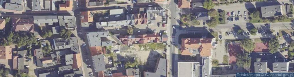 Zdjęcie satelitarne Świętokrzyska ul.