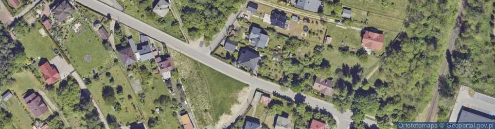 Zdjęcie satelitarne św. Barbary ul.