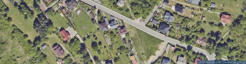 Zdjęcie satelitarne św. Barbary ul.