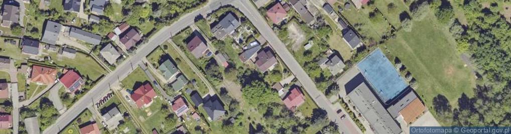 Zdjęcie satelitarne św. Barbary ul.