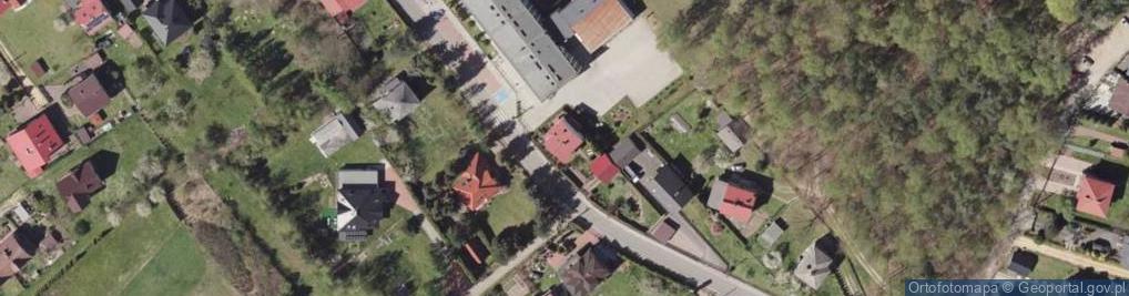Zdjęcie satelitarne św. Barbary ul.