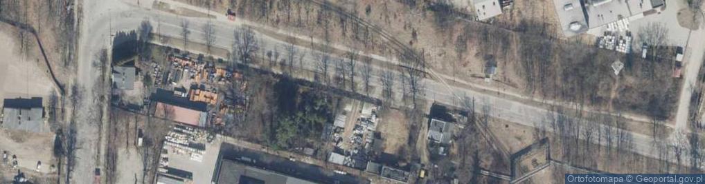 Zdjęcie satelitarne św. Teresy od Dzieciątka Jezus ul.