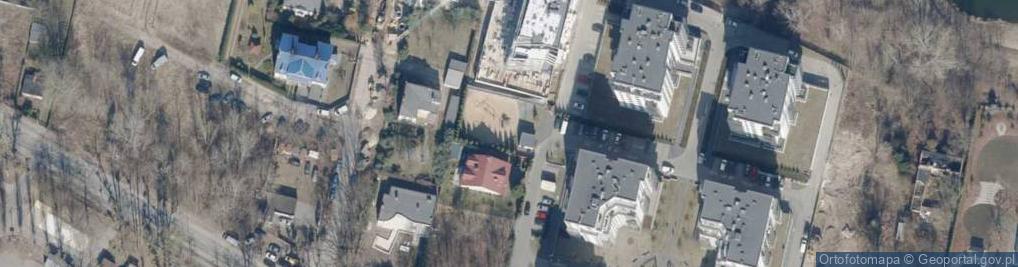 Zdjęcie satelitarne św. Teresy od Dzieciątka Jezus ul.