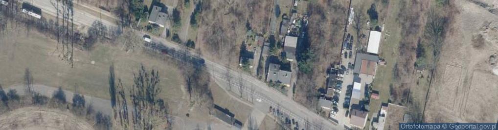 Zdjęcie satelitarne św. Teresy od Dzieciątka Jezus ul.