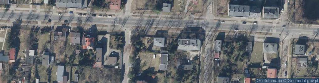Zdjęcie satelitarne św. Franciszka z Asyżu ul.
