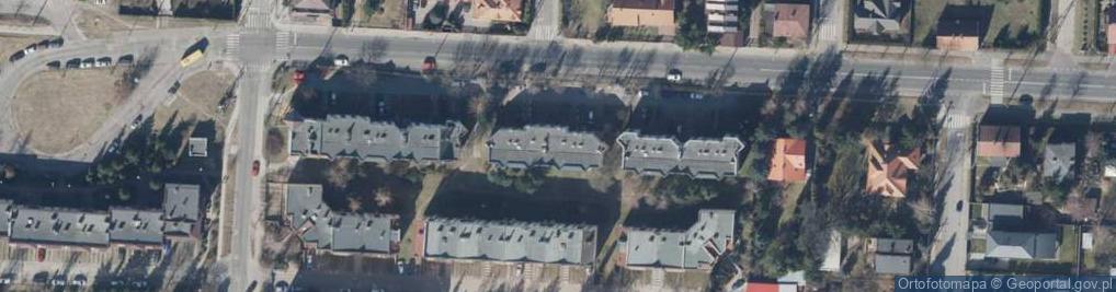 Zdjęcie satelitarne św. Franciszka z Asyżu ul.