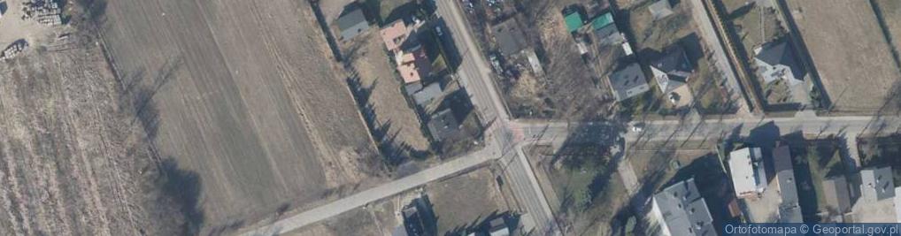 Zdjęcie satelitarne św. Rafała Kalinowskiego ul.