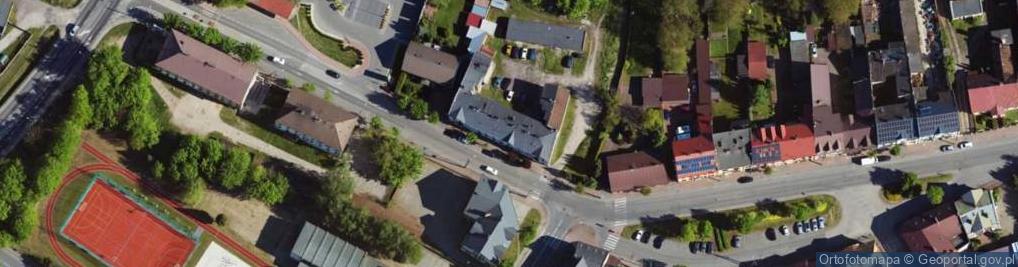 Zdjęcie satelitarne Świętojańska ul.