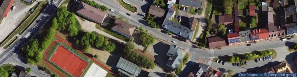 Zdjęcie satelitarne Świętojańska ul.
