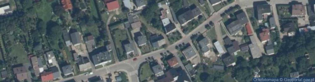 Zdjęcie satelitarne św. Barbary ul.