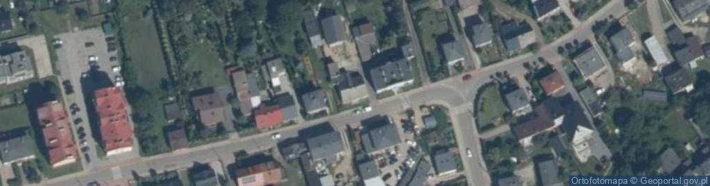 Zdjęcie satelitarne św. Barbary ul.