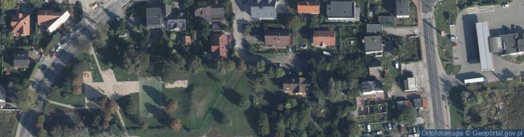 Zdjęcie satelitarne św. s. Faustyny ul.