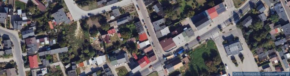 Zdjęcie satelitarne św. Anny ul.