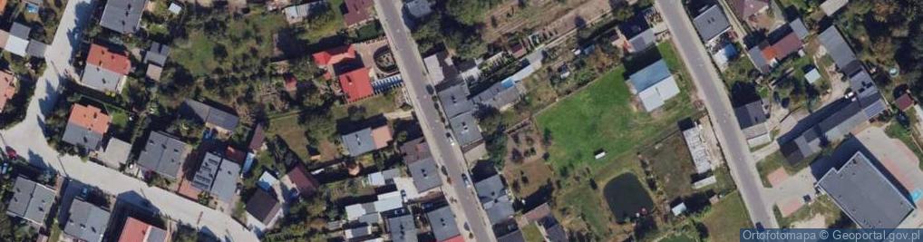 Zdjęcie satelitarne św. Anny ul.