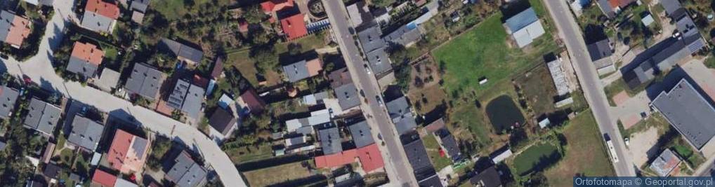 Zdjęcie satelitarne św. Anny ul.