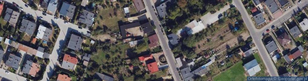 Zdjęcie satelitarne św. Anny ul.