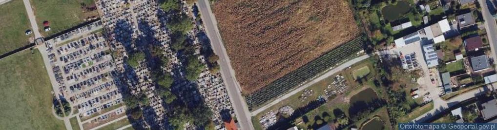 Zdjęcie satelitarne św. Anny ul.