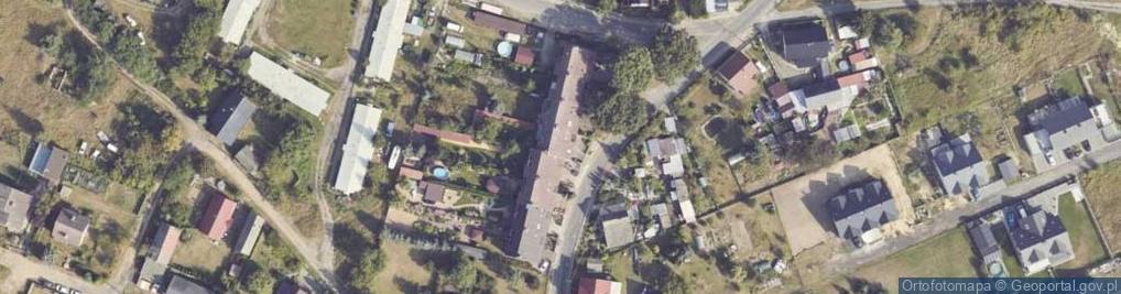 Zdjęcie satelitarne św. Marcina ul.