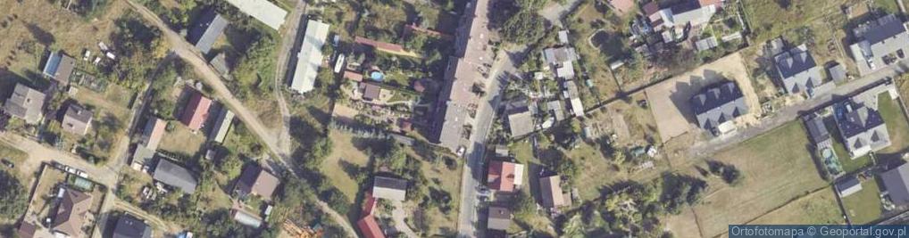 Zdjęcie satelitarne św. Marcina ul.