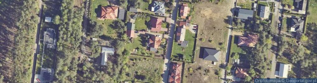 Zdjęcie satelitarne św. Anny ul.