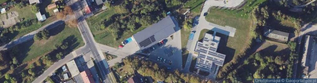 Zdjęcie satelitarne św. Huberta ul.