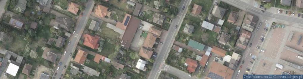 Zdjęcie satelitarne Świętokrzyska ul.