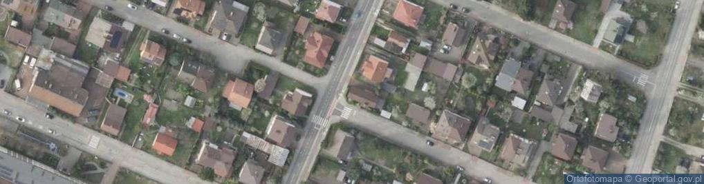 Zdjęcie satelitarne Świętokrzyska ul.