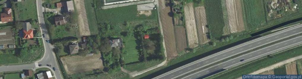 Zdjęcie satelitarne św. Faustyny ul.
