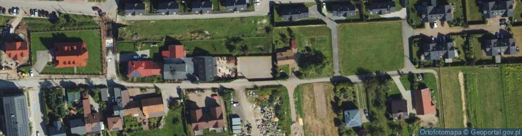 Zdjęcie satelitarne św. Faustyny ul.