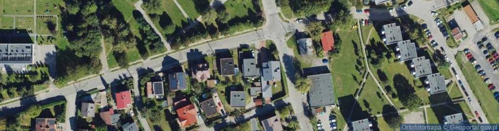 Zdjęcie satelitarne Świętojańska ul.