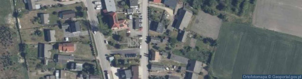 Zdjęcie satelitarne św. Floriana ul.