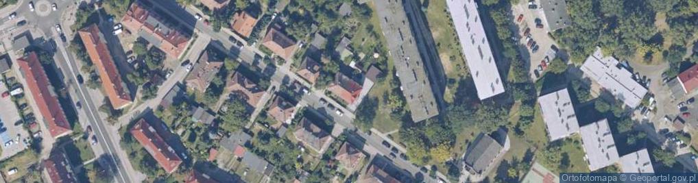 Zdjęcie satelitarne św. Barbary ul.