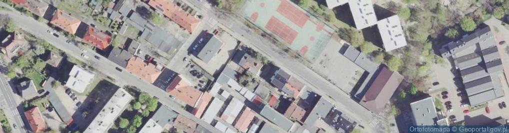 Zdjęcie satelitarne św. Barbary ul.