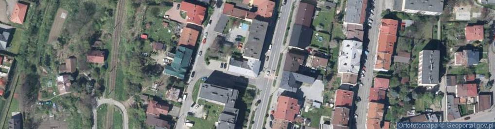 Zdjęcie satelitarne św. Kunegundy ul.