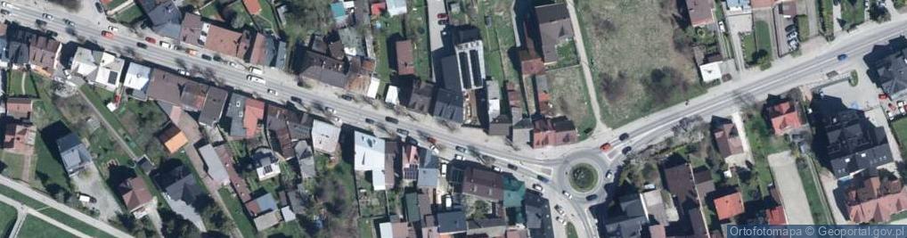 Zdjęcie satelitarne św. Anny ul.