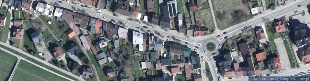 Zdjęcie satelitarne św. Anny ul.