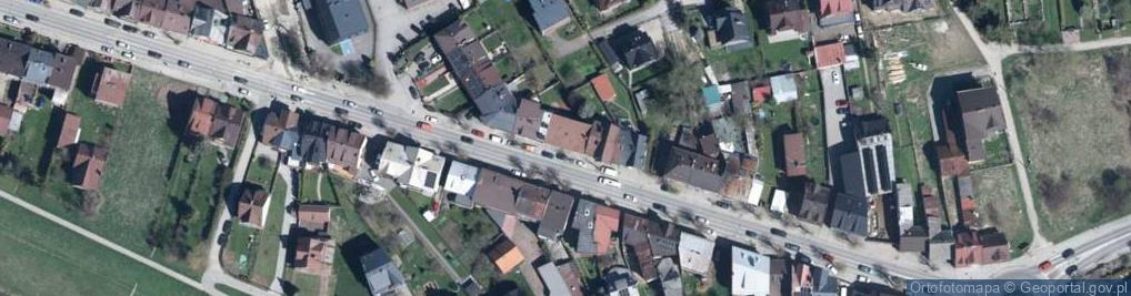 Zdjęcie satelitarne św. Anny ul.