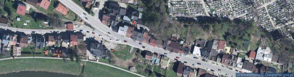Zdjęcie satelitarne św. Anny ul.