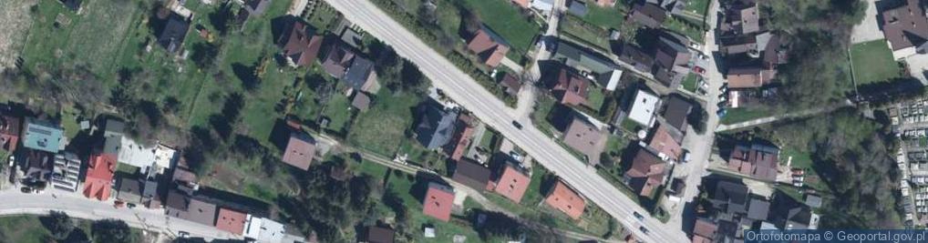 Zdjęcie satelitarne św. Anny ul.