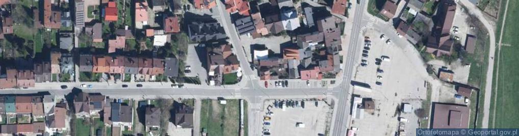 Zdjęcie satelitarne św. Doroty ul.