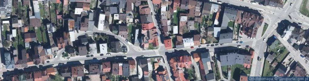 Zdjęcie satelitarne św. Doroty ul.