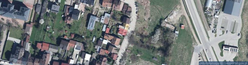 Zdjęcie satelitarne św. Doroty ul.