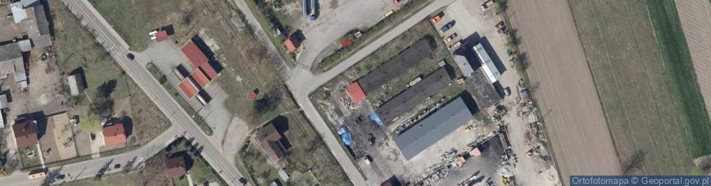 Zdjęcie satelitarne św. Floriana ul.