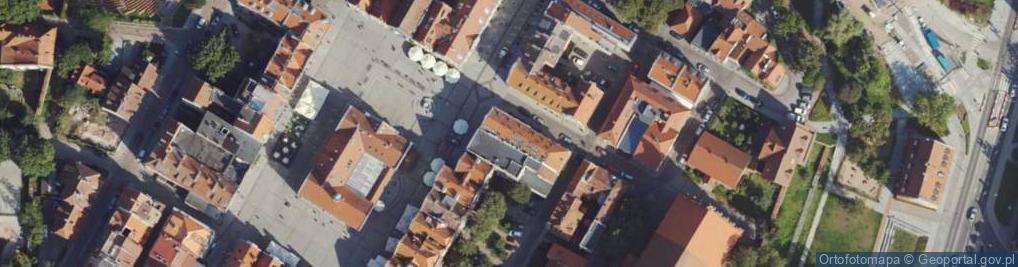 Zdjęcie satelitarne św. Barbary ul.