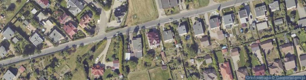 Zdjęcie satelitarne Świetlana ul.