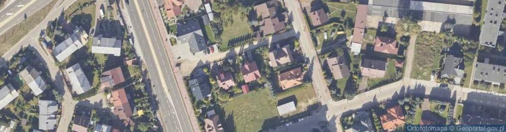 Zdjęcie satelitarne św. Rafała Kalinowskiego ul.